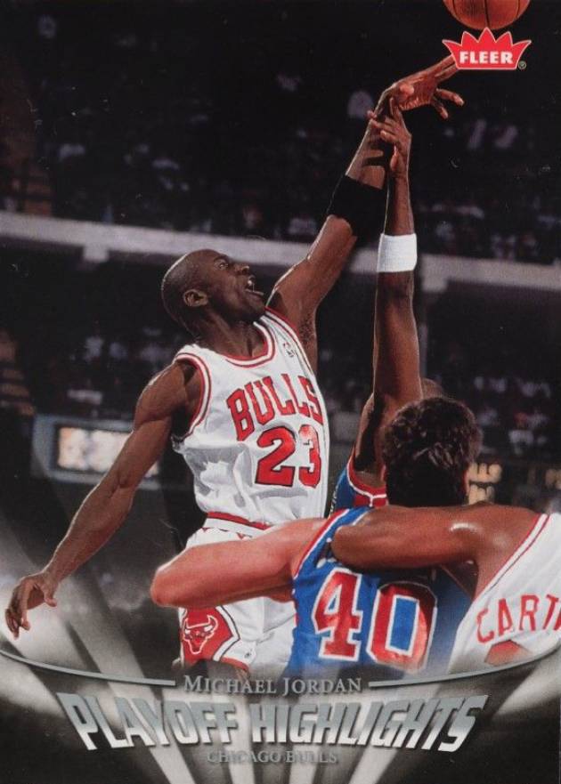 2007 Fleer Jordan Box Set-Playoff Highlights Michael Jordan #PH14 Basketball Card