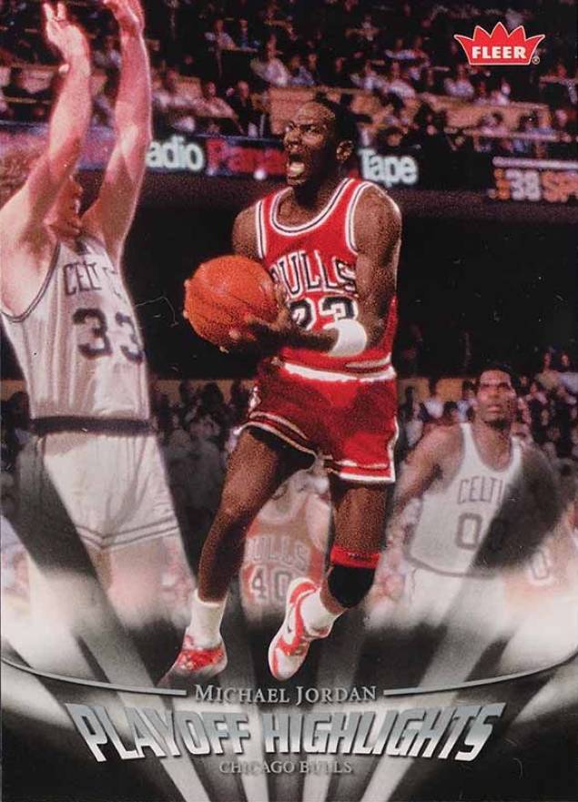 2007 Fleer Jordan Box Set-Playoff Highlights Michael Jordan #PH19 Basketball Card