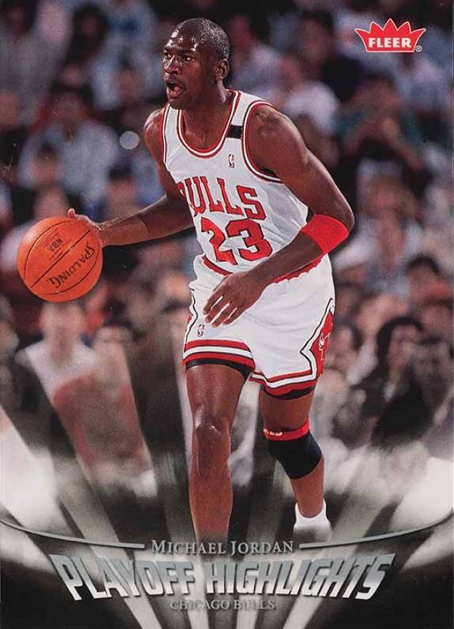 2007 Fleer Jordan Box Set-Playoff Highlights Michael Jordan #PH21 Basketball Card