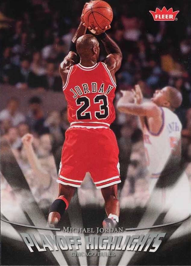 2007 Fleer Jordan Box Set-Playoff Highlights Michael Jordan #PH22 Basketball Card