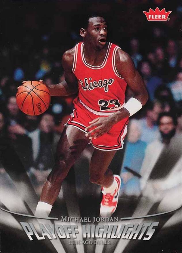 2007 Fleer Jordan Box Set-Playoff Highlights Michael Jordan #PH2 Basketball Card