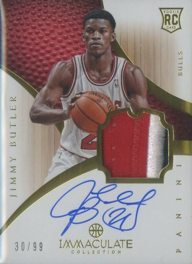 2012 Immaculate Collection Jimmy Butler #125 Basketball Card