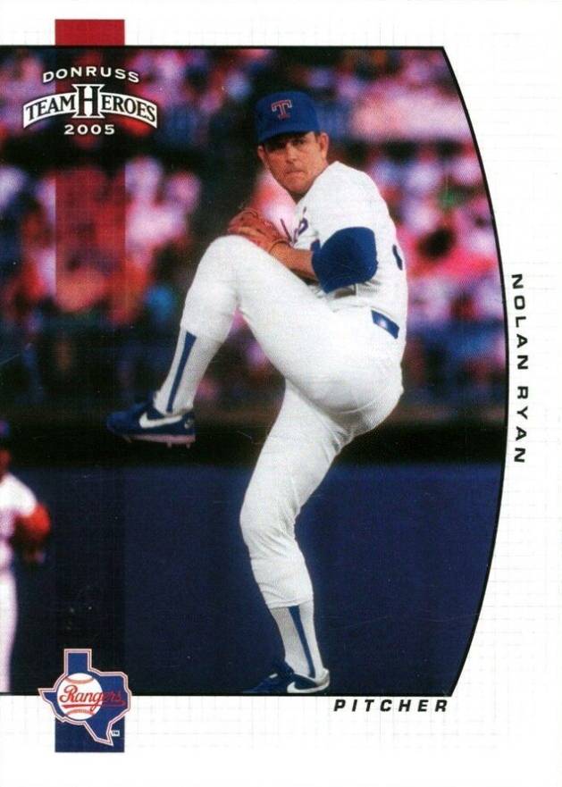 2005 Donruss Team Heroes Nolan Ryan #437 Baseball Card