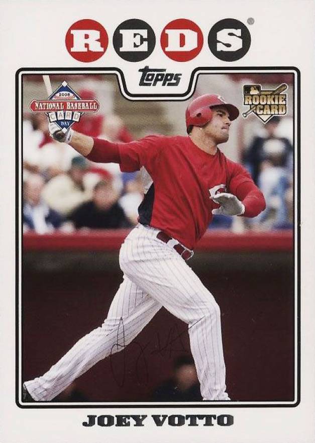 2008 Topps National Baseball Card Day Joey Votto #7 Baseball Card