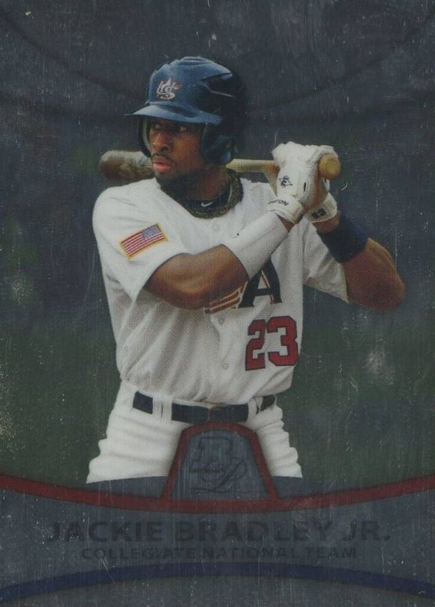 2010 Bowman Platinum Prospects Jackie Bradley Jr. #PP31 Baseball Card