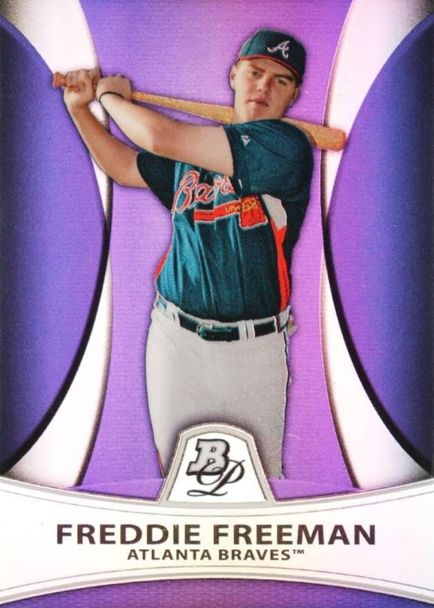 2010 Bowman Platinum Prospects Freddie Freeman #PP13 Baseball Card