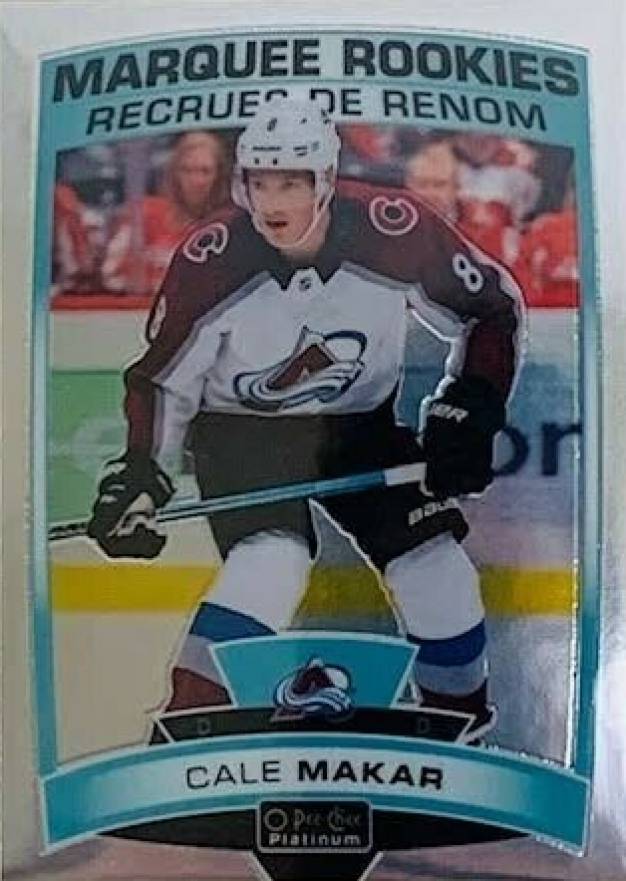 2019 O-Pee-Chee Platinum Cale Makar #175 Hockey Card