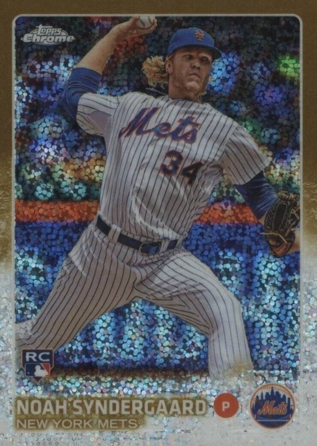 2015 Topps Chrome Update Noah Syndergaard #US157 Baseball Card