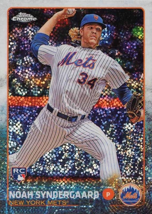 2015 Topps Chrome Update Noah Syndergaard #US157 Baseball Card