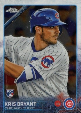 2015 Topps Chrome Kris Bryant #112 Baseball Card