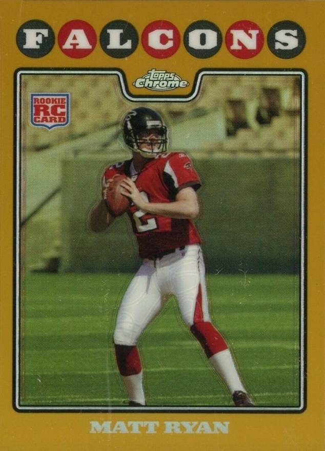 2008 Topps Chrome Matt Ryan #TC166 Football Card