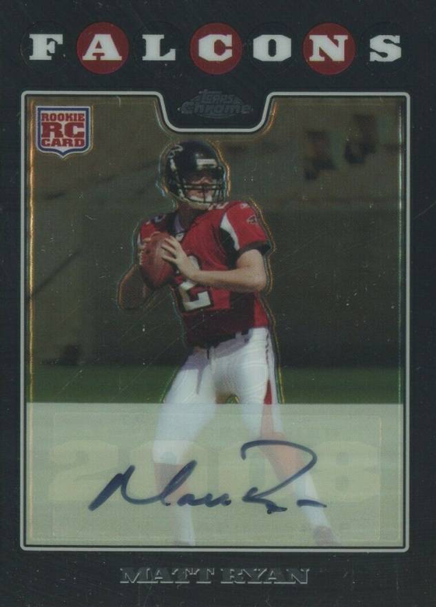 2008 Topps Chrome Matt Ryan #TC166 Football Card