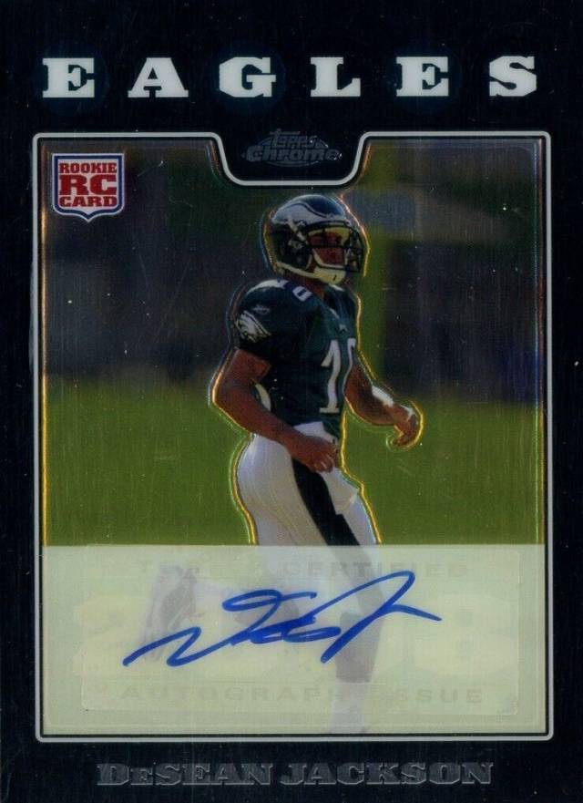 2008 Topps Chrome DeSean Jackson #TC198 Football Card