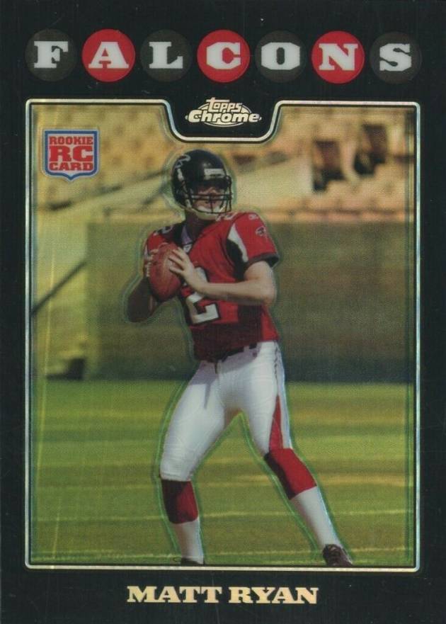 2008 Topps Chrome Matt Ryan #TC166 Football Card