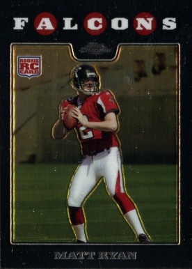 2008 Topps Chrome Matt Ryan #TC166 Football Card