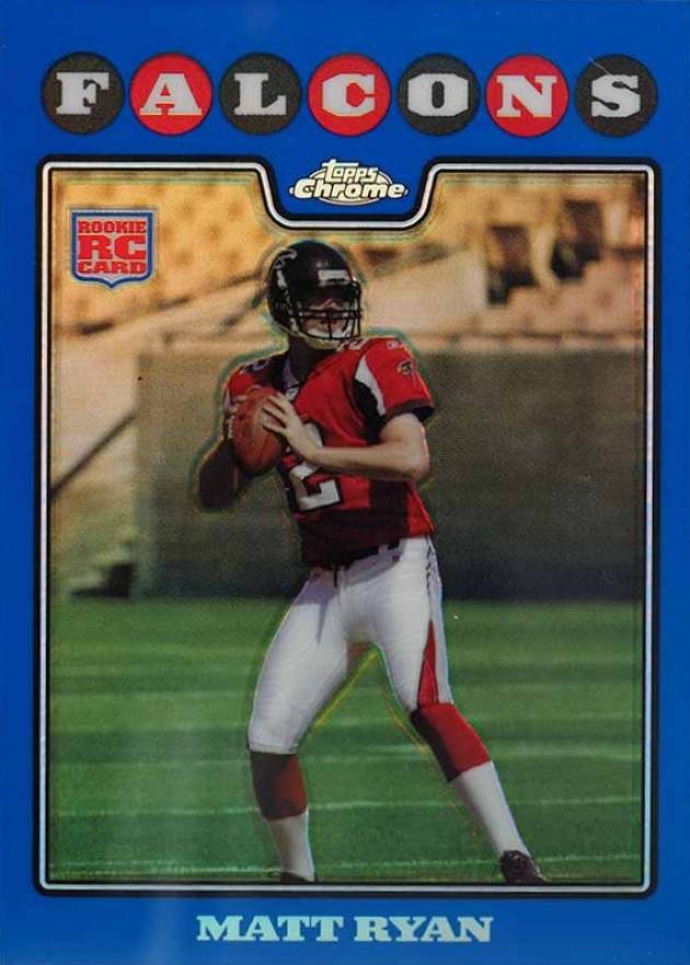 2008 Topps Chrome Matt Ryan #TC166 Football Card