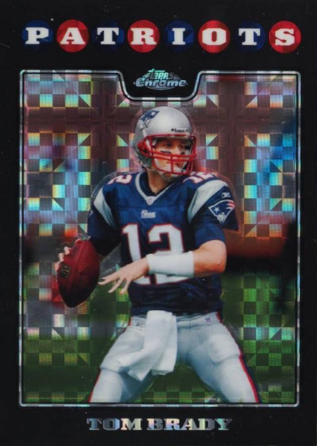 2008 Topps Chrome Tom Brady #TC3 Football Card