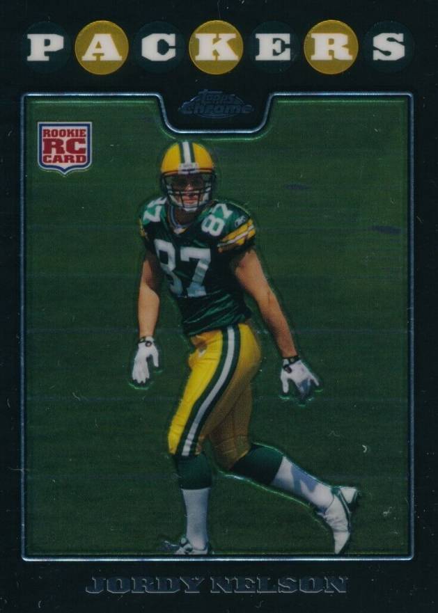 2008 Topps Chrome Jordy Nelson #TC207 Football Card