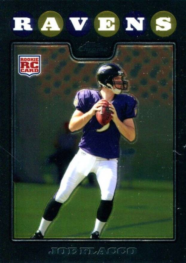 2008 Topps Chrome Joe Flacco #TC170 Football Card