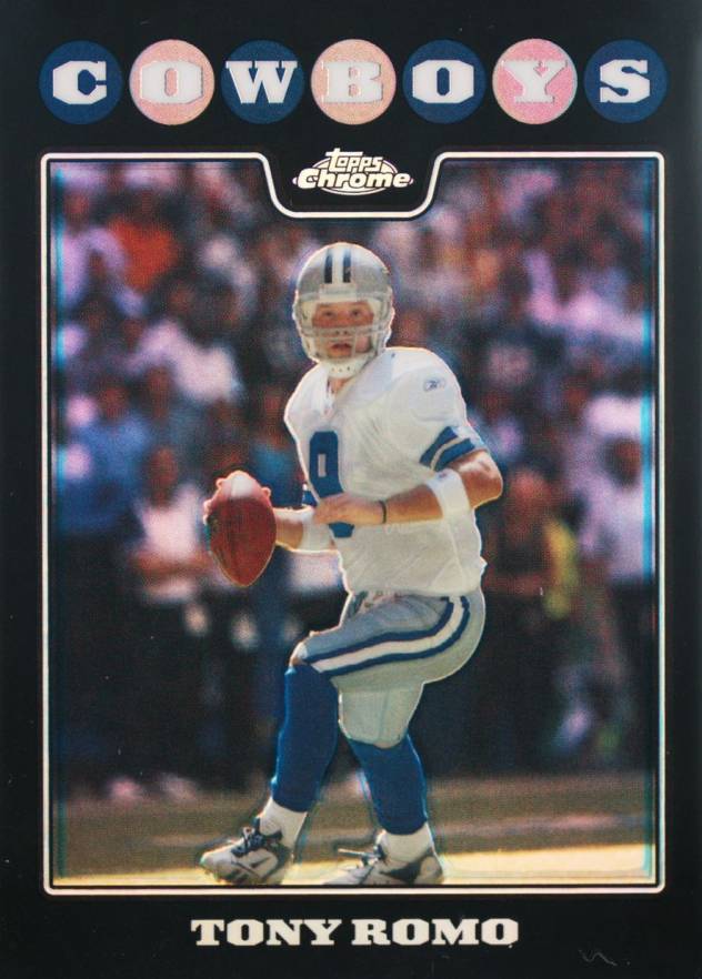 2008 Topps Chrome Tony Romo #TC14 Football Card