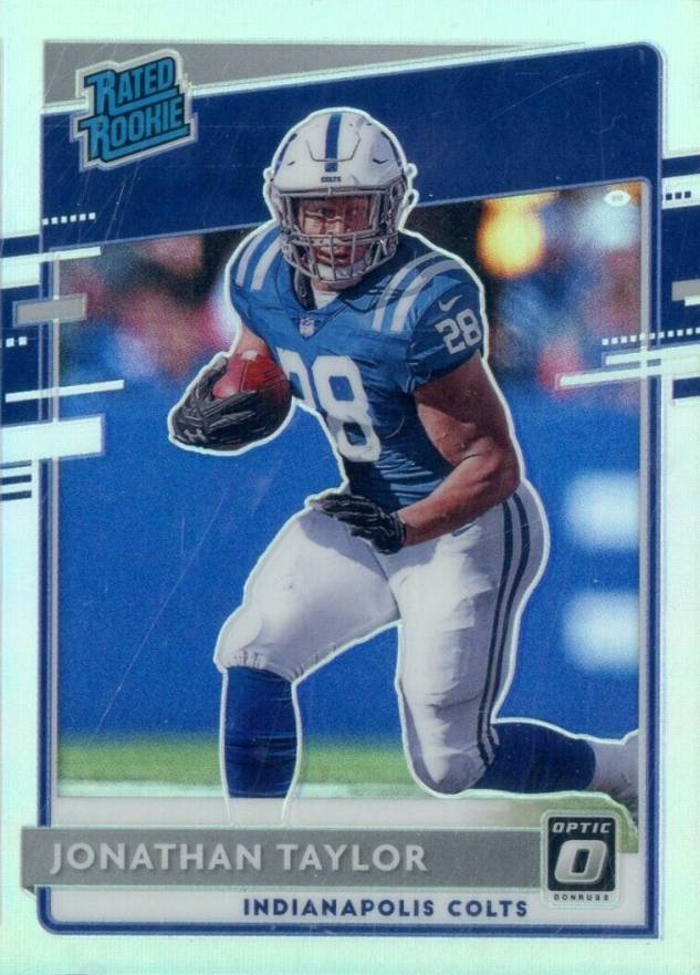 2020 Panini Donruss Optic Jonathan Taylor #167 Football Card