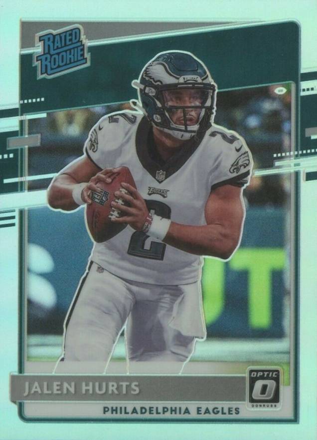 2020 Panini Donruss Optic Jalen Hurts #164 Football Card