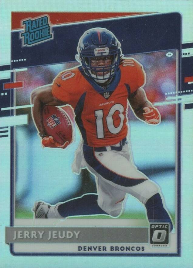 2020 Panini Donruss Optic Jerry Jeudy #157 Football Card