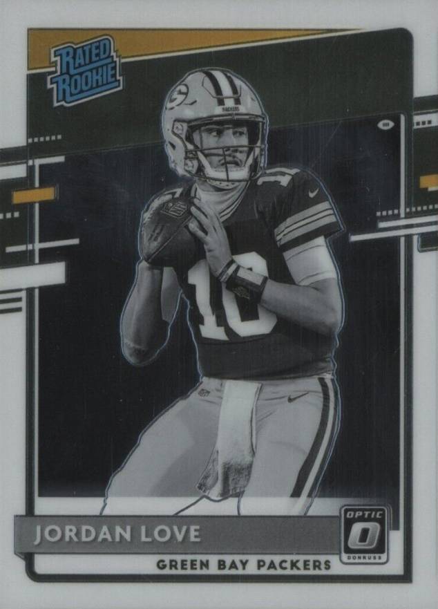 2020 Panini Donruss Optic Jordan Love #304 Football Card