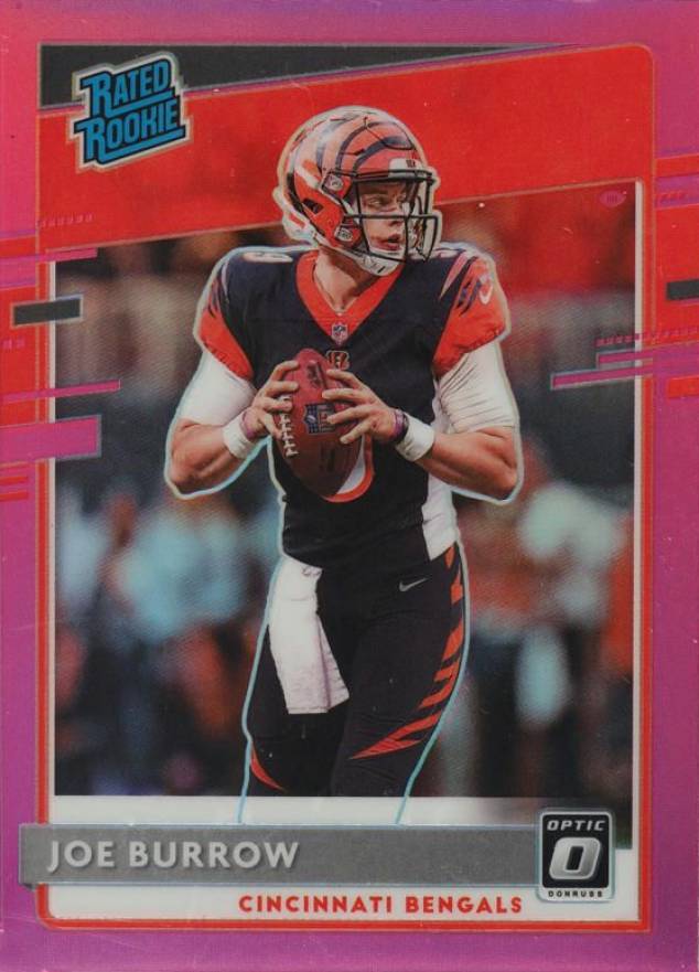 2020 Panini Donruss Optic Joe Burrow #151 Football Card