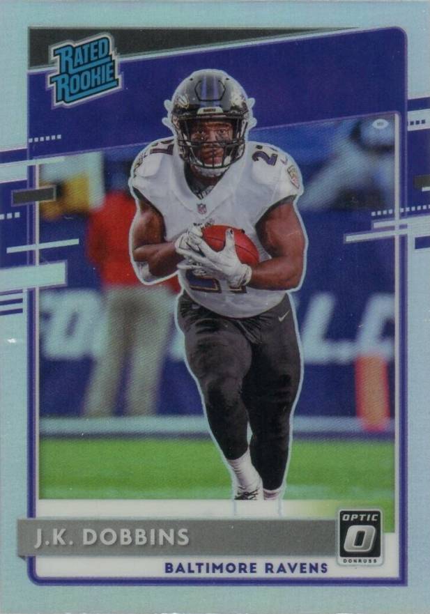 2020 Panini Donruss Optic J.K. Dobbins #161 Football Card