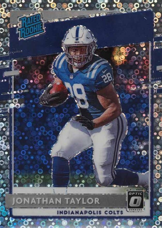 2020 Panini Donruss Optic Jonathan Taylor #167 Football Card