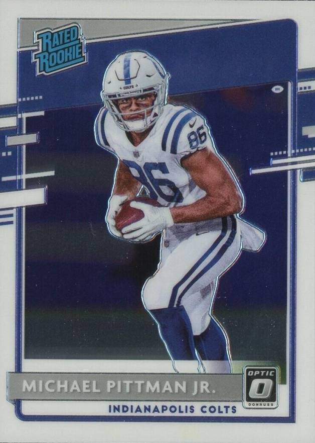 2020 Panini Donruss Optic Michael Pittman Jr. #172 Football Card