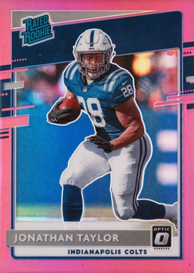 2020 Panini Donruss Optic Jonathan Taylor #167 Football Card