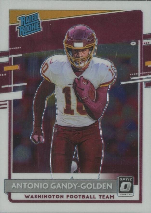 2020 Panini Donruss Optic Antonio Gandy-Golden #184 Football Card