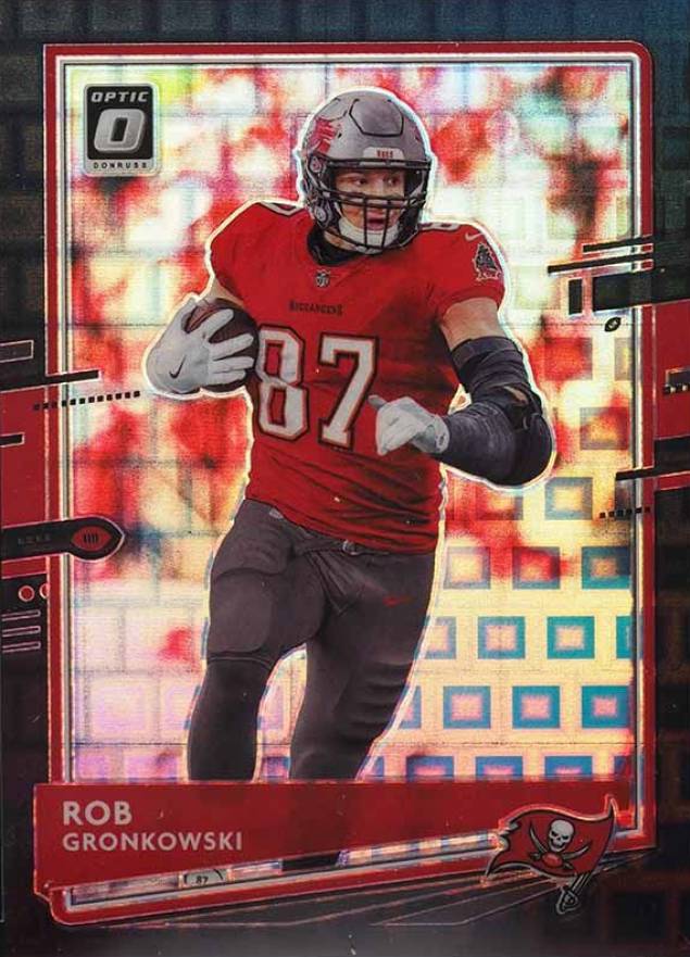 2020 Panini Donruss Optic Rob Gronkowski #93 Football Card