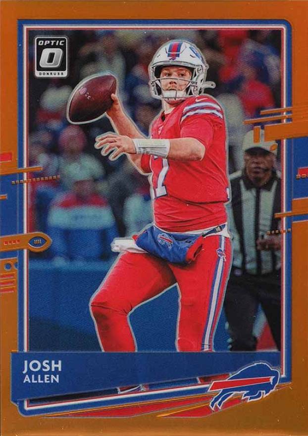 2020 Panini Donruss Optic Josh Allen #14 Football Card