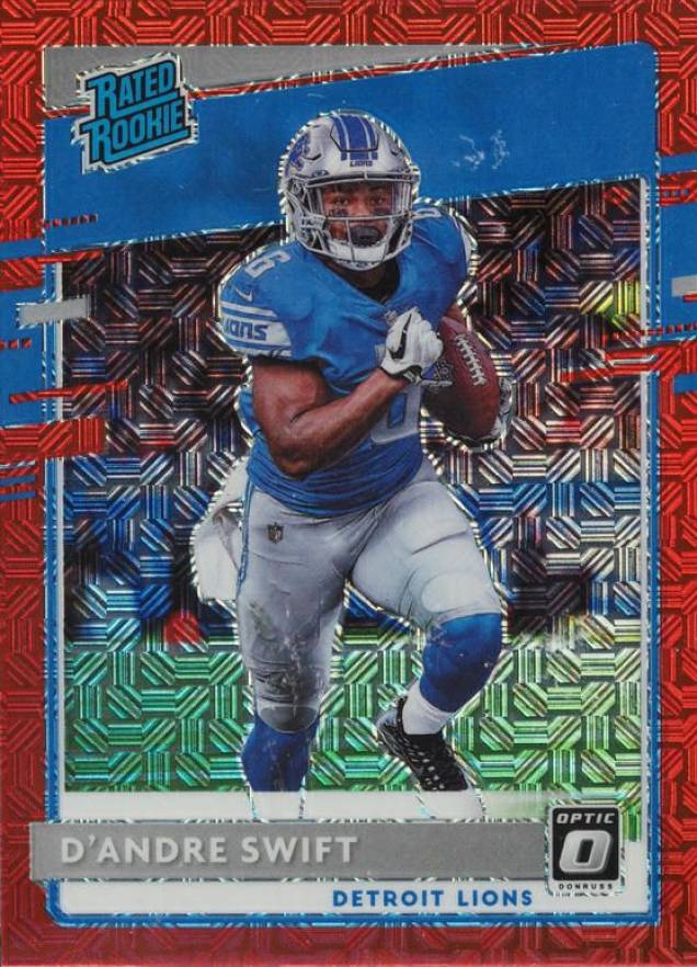 2020 Panini Donruss Optic D'Andre Swift #159 Football Card