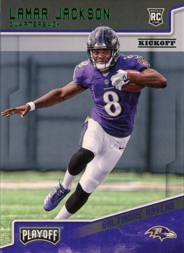 2018 Panini Playoff Lamar Jackson #212 Football Card