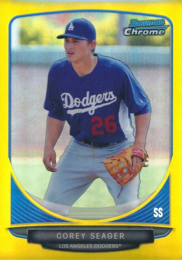 2013 Bowman Chrome Prospects Corey Seager #BCP125 Baseball Card