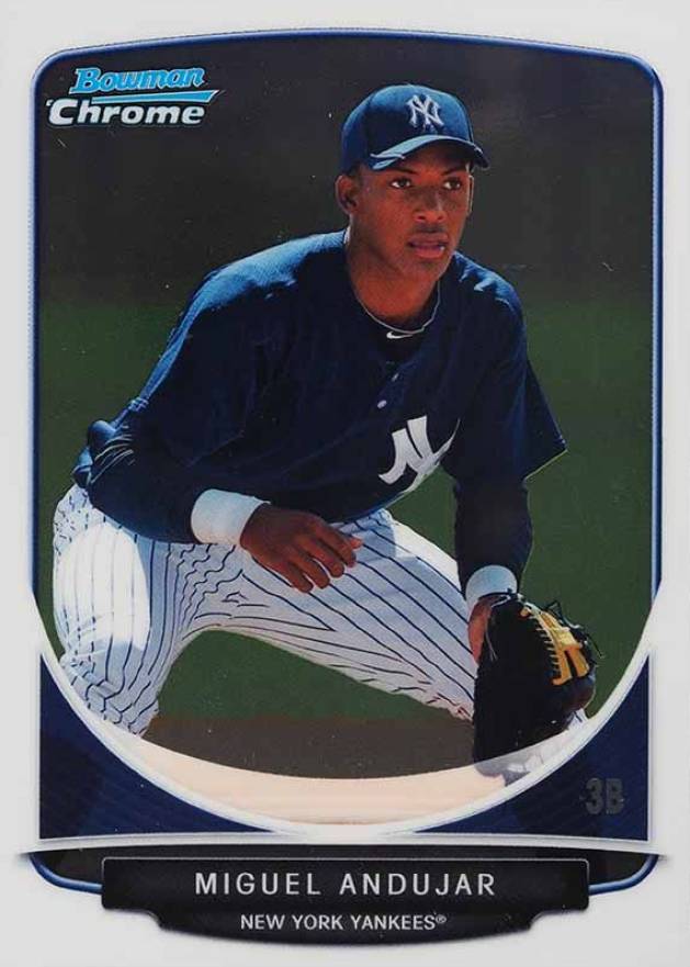 2013 Bowman Chrome Prospects Miguel Andujar #BCP160 Baseball Card