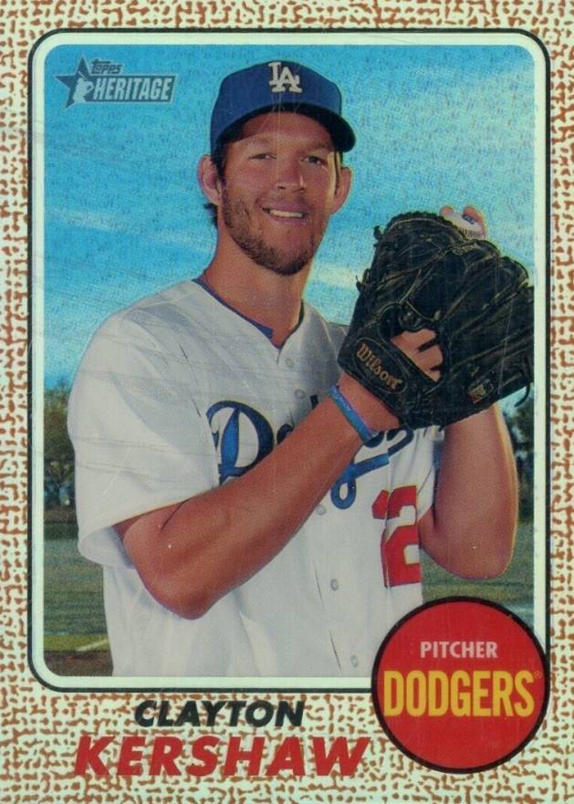 2017 Topps Heritage  Clayton Kershaw #400 Baseball Card