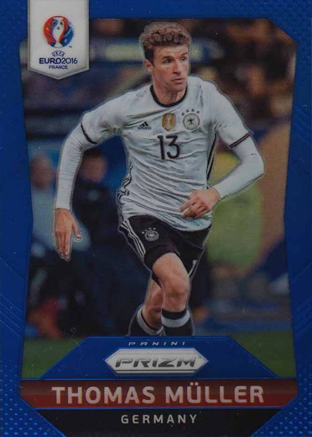 2016 Panini Prizm UEFA Thomas Muller #45 Soccer Card