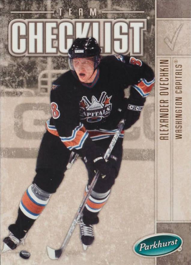 2005 Parkhurst Alexander Ovechkin #700 Hockey Card