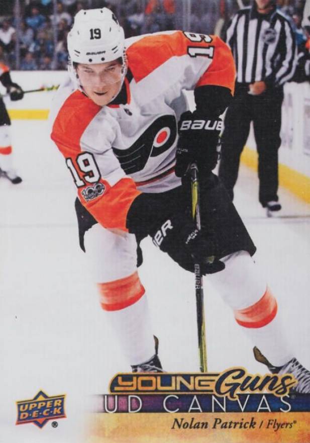 2017 Upper Deck Canvas Nolan Patrick #C91 Hockey Card