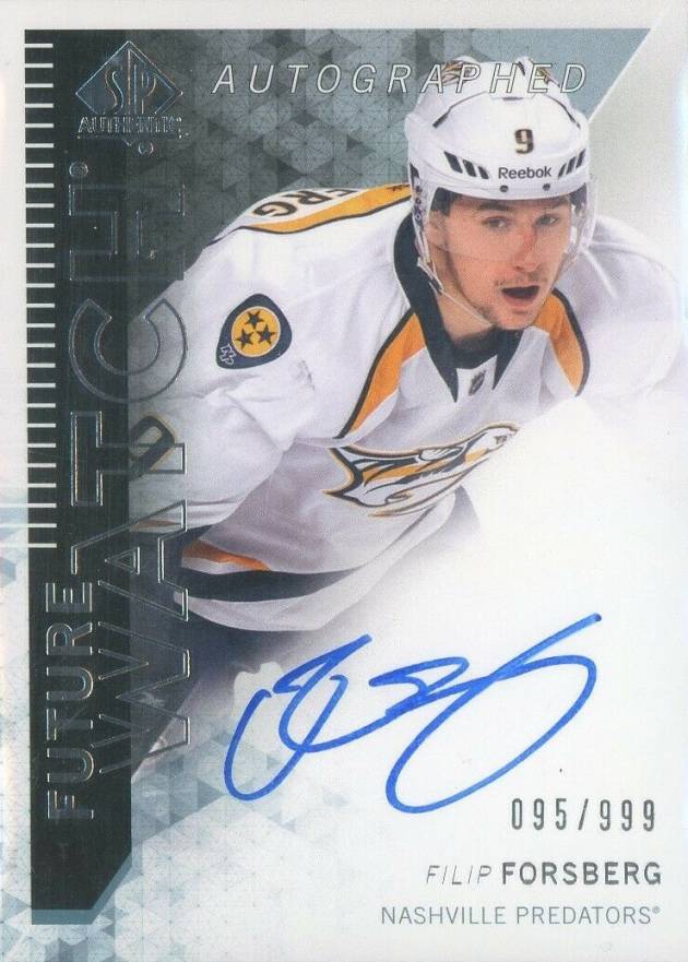 2013 SP Authentic Filip Forsberg #269 Hockey Card