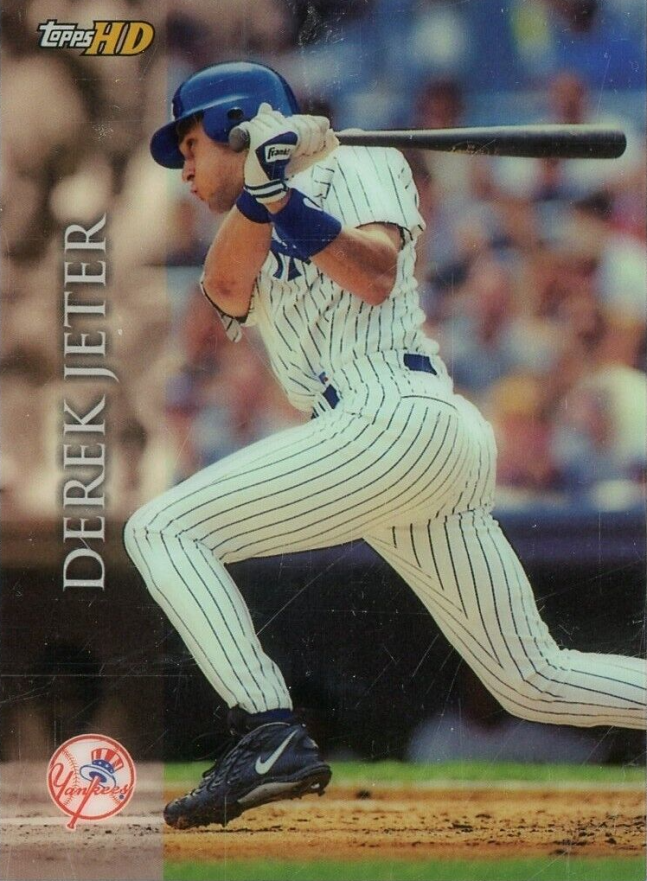 2000 Topps H.D. Derek Jeter #1 Baseball Card