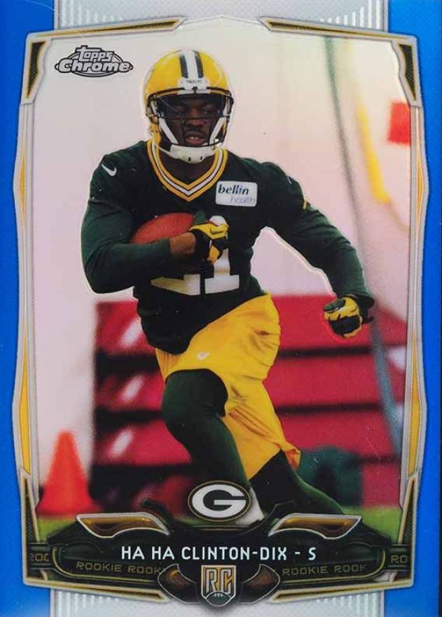 2014 Topps Chrome HA HA Clinton-DIX #159 Football Card