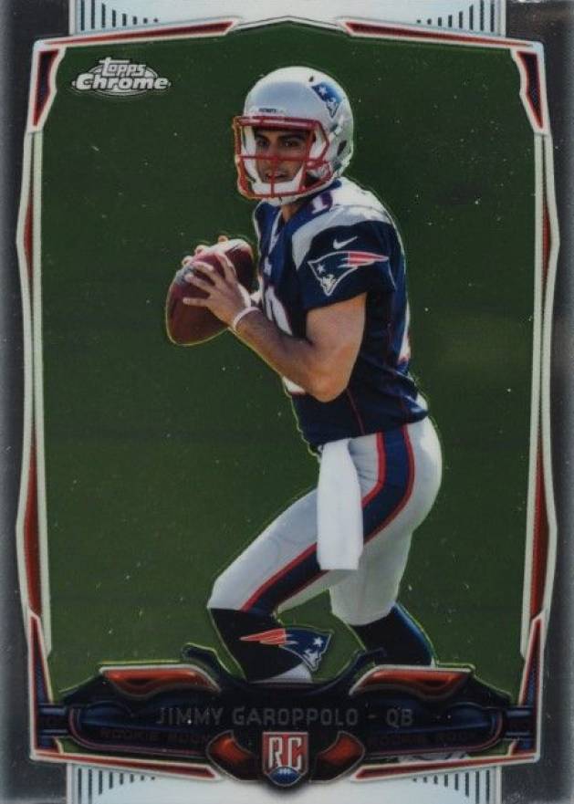 2014 Topps Chrome Jimmy Garoppolo #150 Football Card