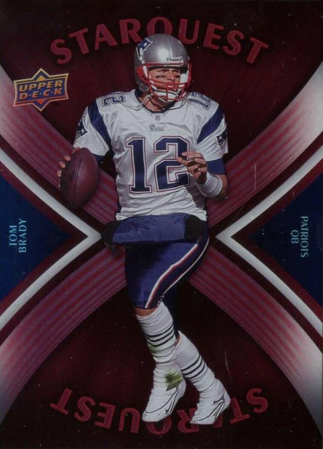 2008 Upper Deck Starquest Tom Brady #SQ29 Football Card