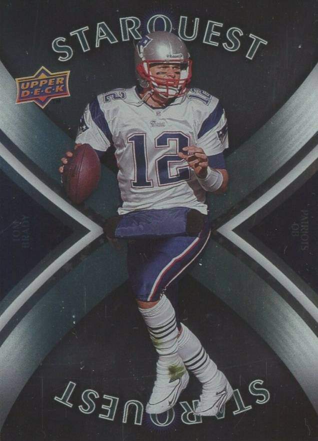 2008 Upper Deck Starquest Tom Brady #SQ29 Football Card